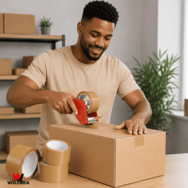 SCOTCH HAVANE CARAMEL 45M – Ruban Adhésif Résistant au Meilleur Prix au Maroc