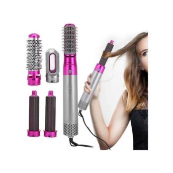 Sèche-Cheveux 5 en 1 – Brosse, Lisseur & Volumateur Pro | Wiloria