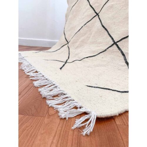 Tapis Berbère Marocain Fait Main – 100% Laine Pure,Pièce Unique  | Wiloria – Image 2