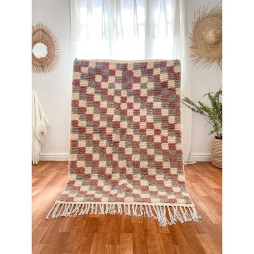 Tapis Traditionnel Marocain Haut de Gamme Fait à la main - 100% Haut Laine | Wiloria