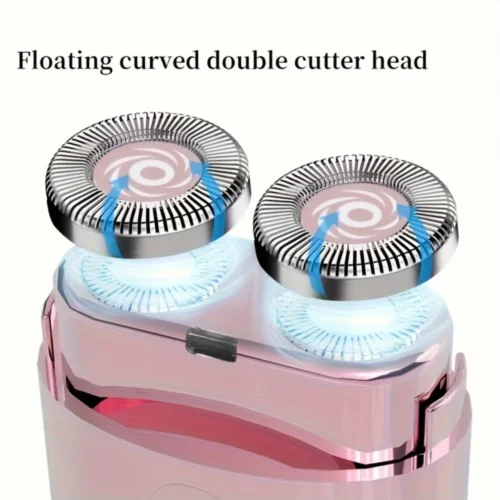 Rasoir Électrique Sans Douleur Femme | LED & Têtes Flottantes – Épilation Multi-Zone | Livraison Gratuite – Image 3