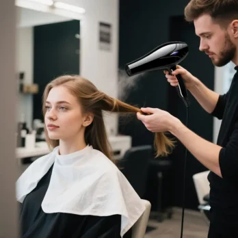 Ensemble Sèche-Cheveux + Lisseur Professionnel 1200W | Prise Européenne – Livraison Gratuite