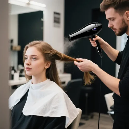 Ensemble Sèche-Cheveux + Lisseur Professionnel 1200W | Prise Européenne – Livraison Gratuite – Image 2