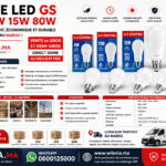 Lampe LED GS 12W 9W 15W 80W | Vente en Gros au Maroc au Meilleur Prix