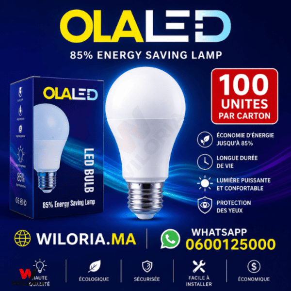 OLALED Ampoule LED 9W : L&rsquo;Éclairage Économique et Performant au Meilleur Prix de Gros